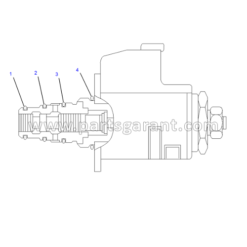 Электромагнитный клапан 2 Caterpillar 325D