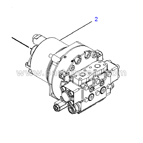 Гидромотор в сборе Caterpillar 325D