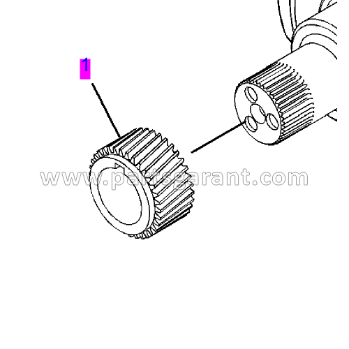 Шестерня коленвала Caterpillar 434E