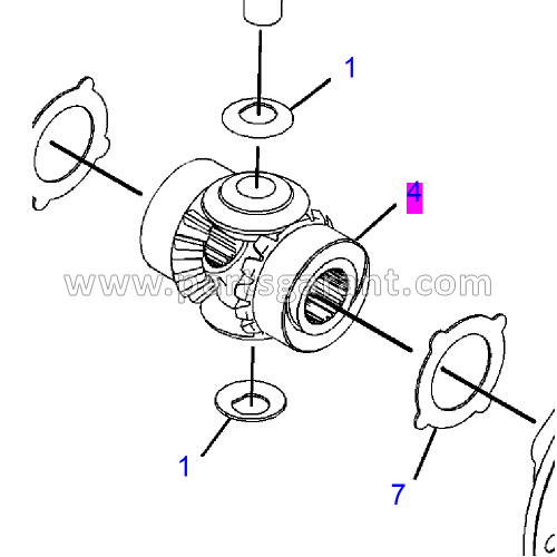 Дифференциал Caterpillar 428 E