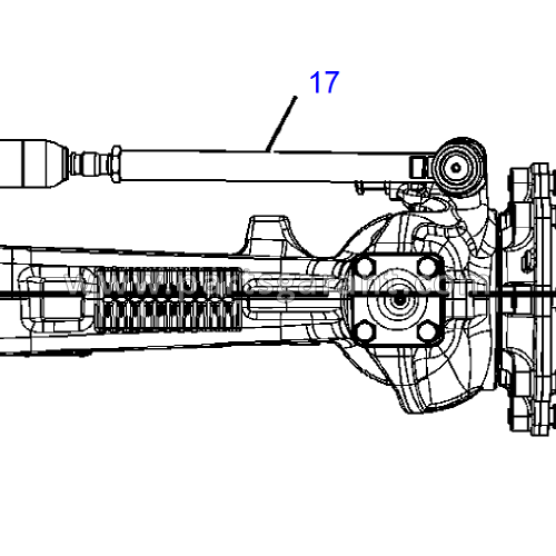 Рулевая тяга Caterpillar 428 E