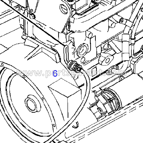 Нагреватель (240V1000W) Caterpillar 428 E