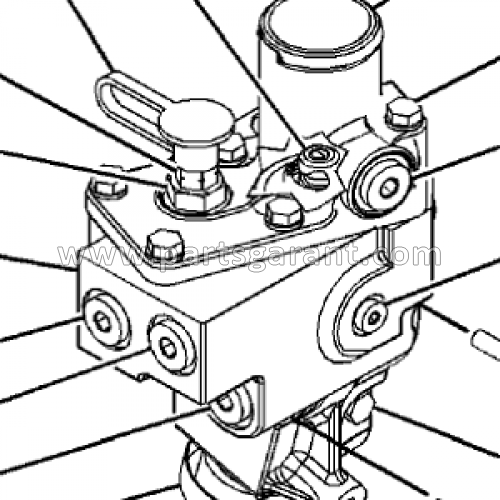 Корпус термостата в сборе Caterpillar 325D