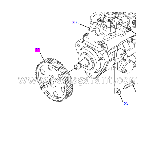 Шестерня ТНВД Caterpillar 428 E