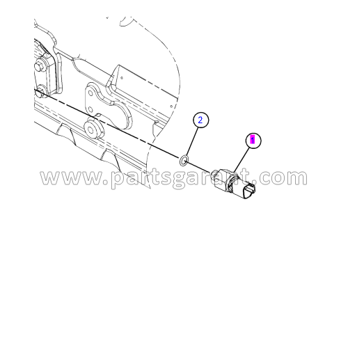 Датчик давления масла Caterpillar 428 E