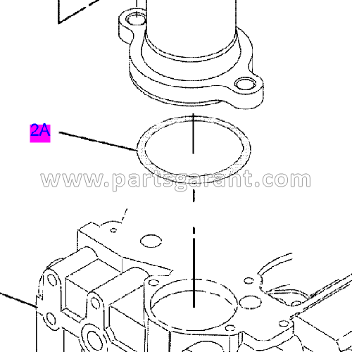 Прокладка Caterpillar 428 E