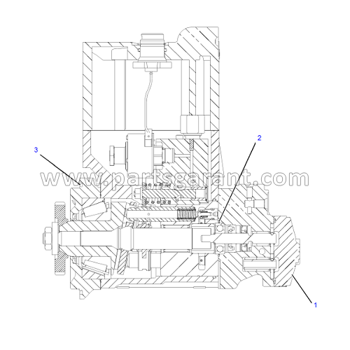 Топливный насос высокого давления 1 Caterpillar 325D