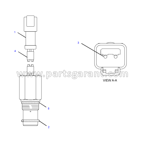 Датчик давления 1 Caterpillar 325D