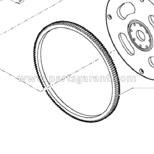 Венец маховика Case 580ST