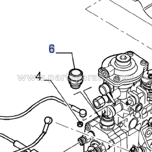 Соленоид ТНВД (Электромагнит ТНВД) New Holland LB110B