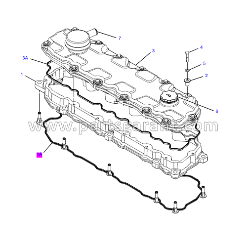 Прокладка крышки клапанов 4 Caterpillar 325D