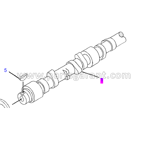 Распредвал Caterpillar 432D