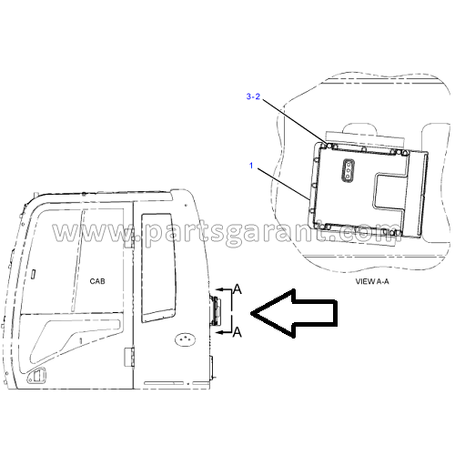 Блок управления Caterpillar 325D