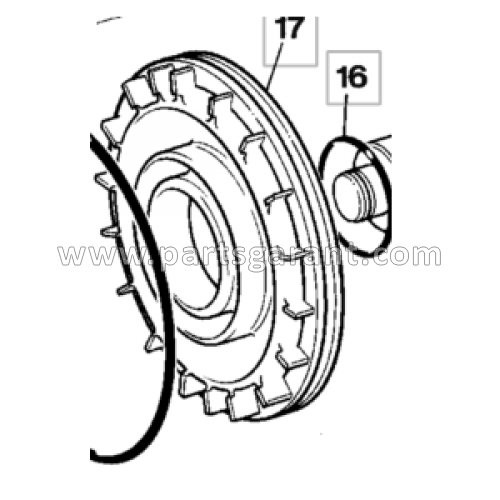 Поршенек (Synchro Shuttle) JCB 3CX