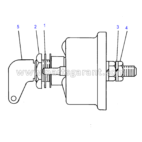 Выключатель массы Caterpillar 325D