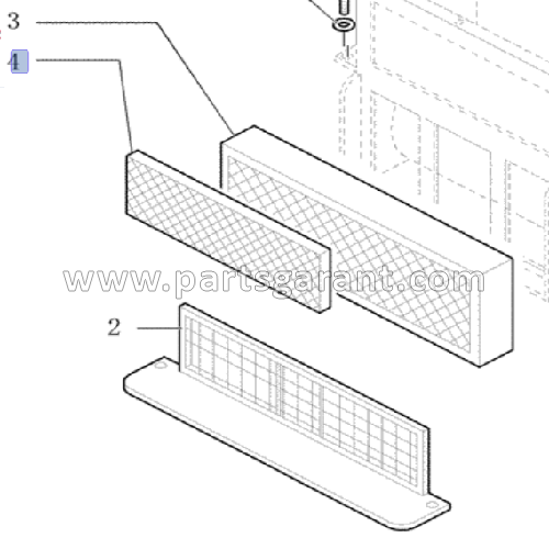 Фильтр салона New Holland LB95B
