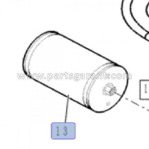 Энергоаккумулятор Case 590ST