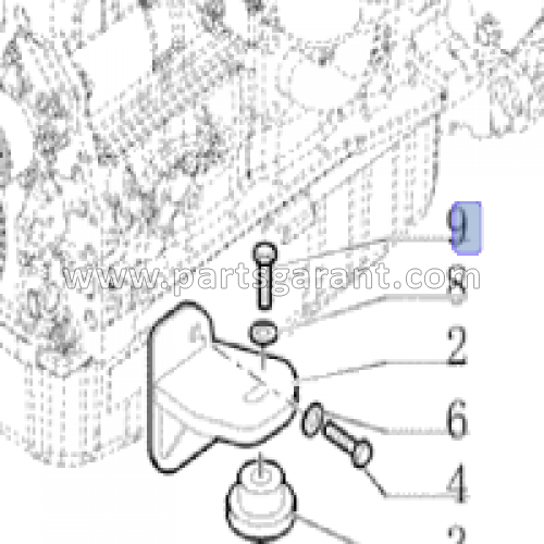 Болт New Holland B90B