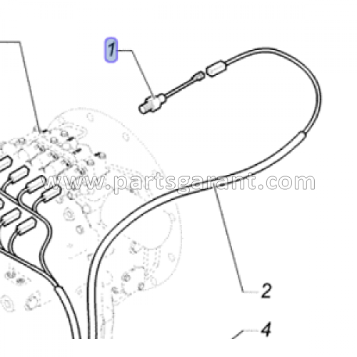 Датчик давления трансмиссии Case 590ST