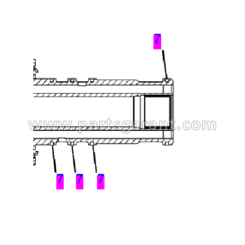 Уплотнительное кольцо Caterpillar 434E