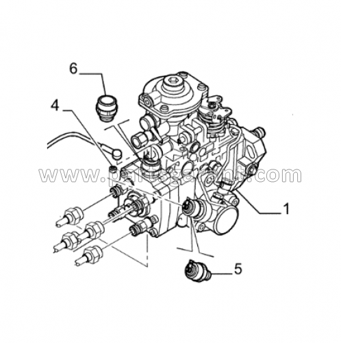 ТНВД New Holland LB95B